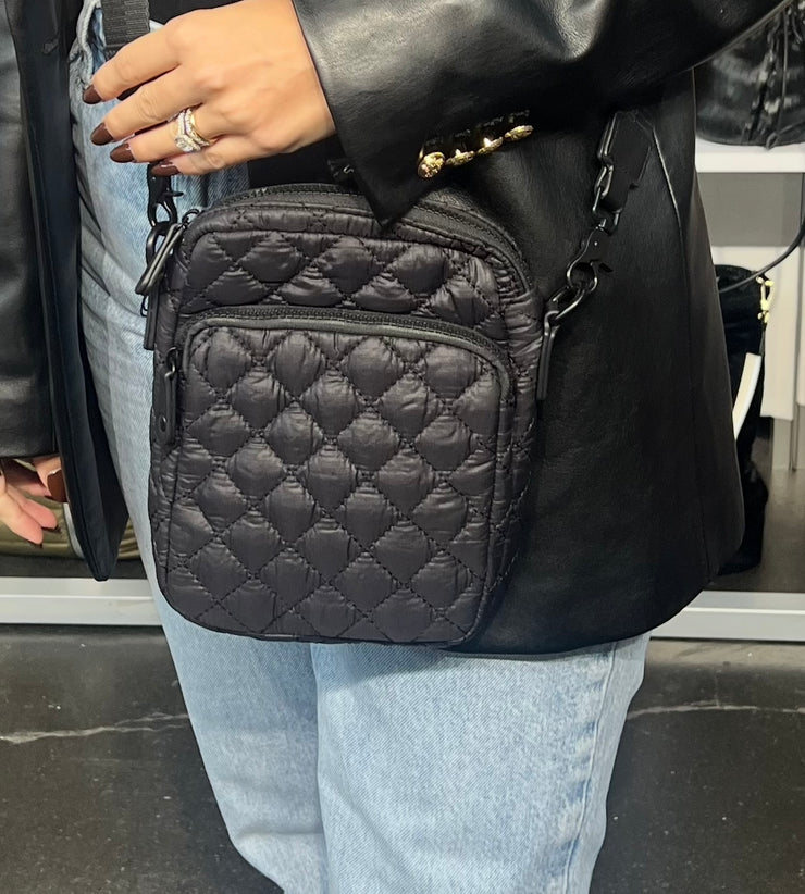 Black Quilted Bag