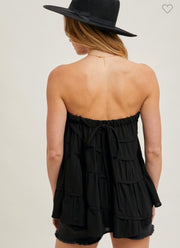 Black Boho Skirt