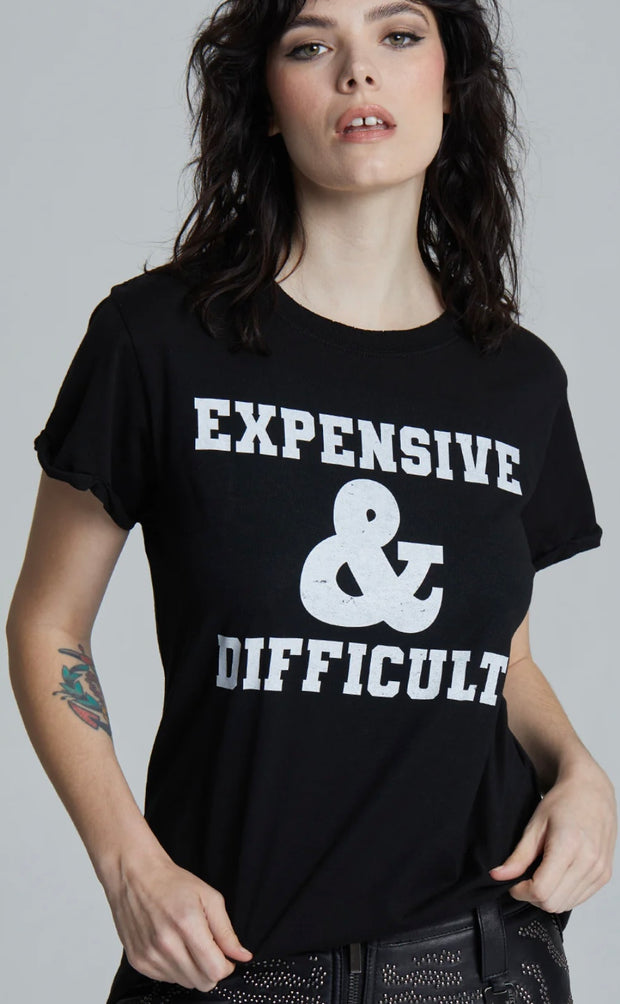 Black Expensive & Difficut Tee