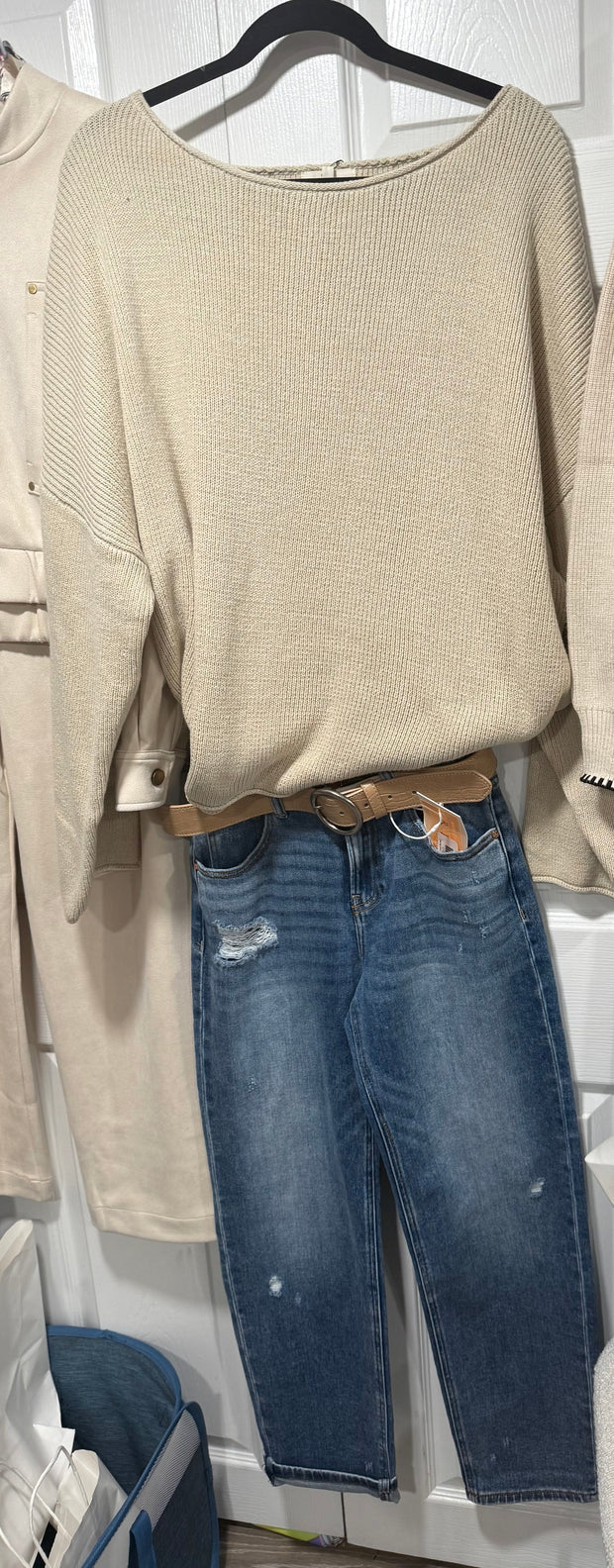 Solid Rib Knit Oversized Sweater- Available in 3 Colors!