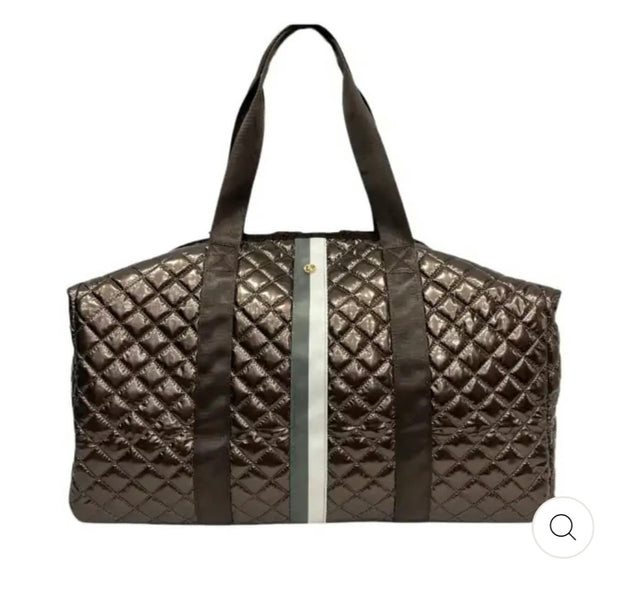 Special Edition Toffee Diamond Weekender Bag