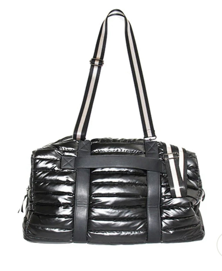 Black Puff Weekender Bag