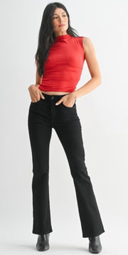 JBD Black Bootcut Jeans- No Rips or Distressing