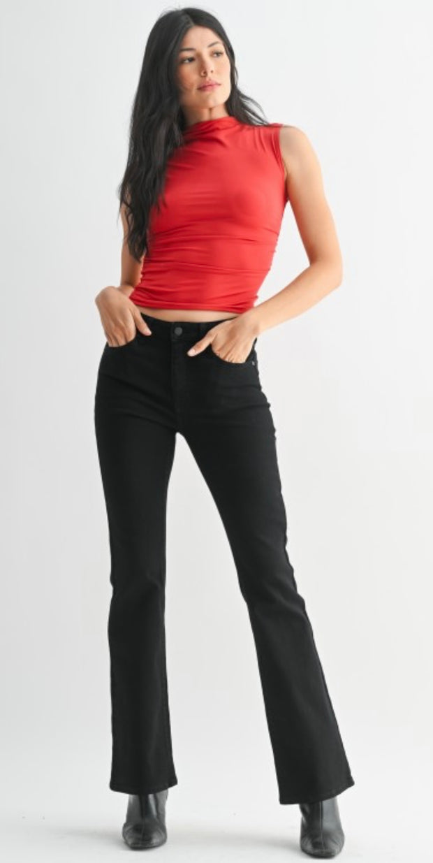 JBD Black Bootcut Jeans- No Rips or Distressing