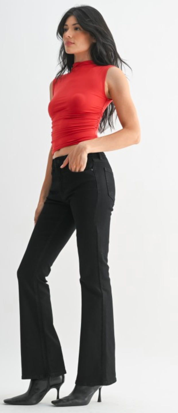 JBD Black Bootcut Jeans- No Rips or Distressing