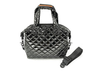 Medium Quilted Bag- Available in Black or Black Patent