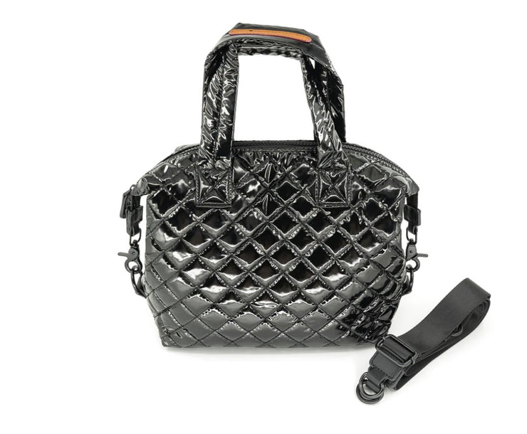 Medium Quilted Bag- Available in Black or Black Patent