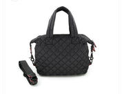 Medium Quilted Bag- Available in Black or Black Patent