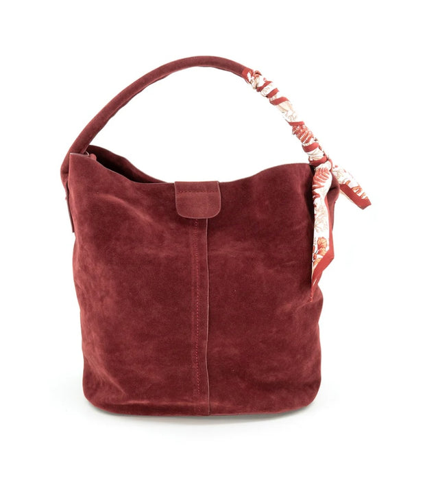 Suede Bucket Bag- Available in 4 Colors!