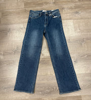 JBD Medium Wash Straight Leg Jeans- No Rips or Distressing