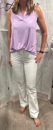 White Better Butter Slim Boot Trouser Jeans
