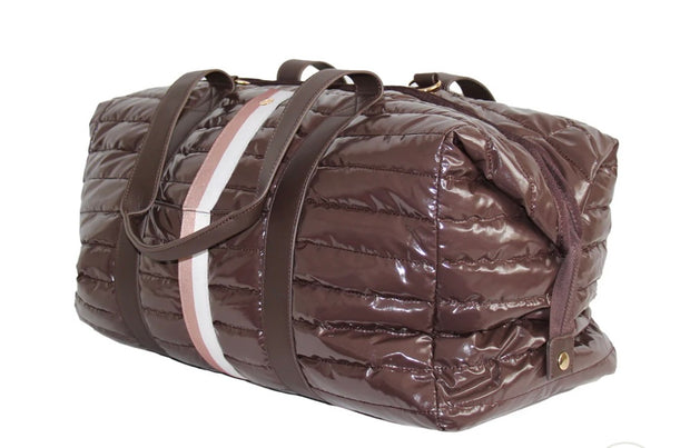 Cocoa Weekender Bag- Matching Cocoa Cosmetic Bag Available