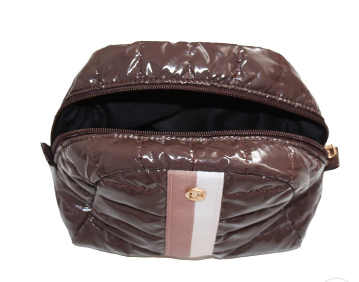 Cocoa Cosmetic Bag- Matching Weekender Bag Available