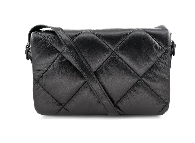 Black Quilted Bag