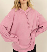 Rose Pink Super Soft Oversized Hoodie- Also Available in Dark Plum