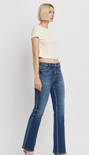 High Rise Bootcut Jeans