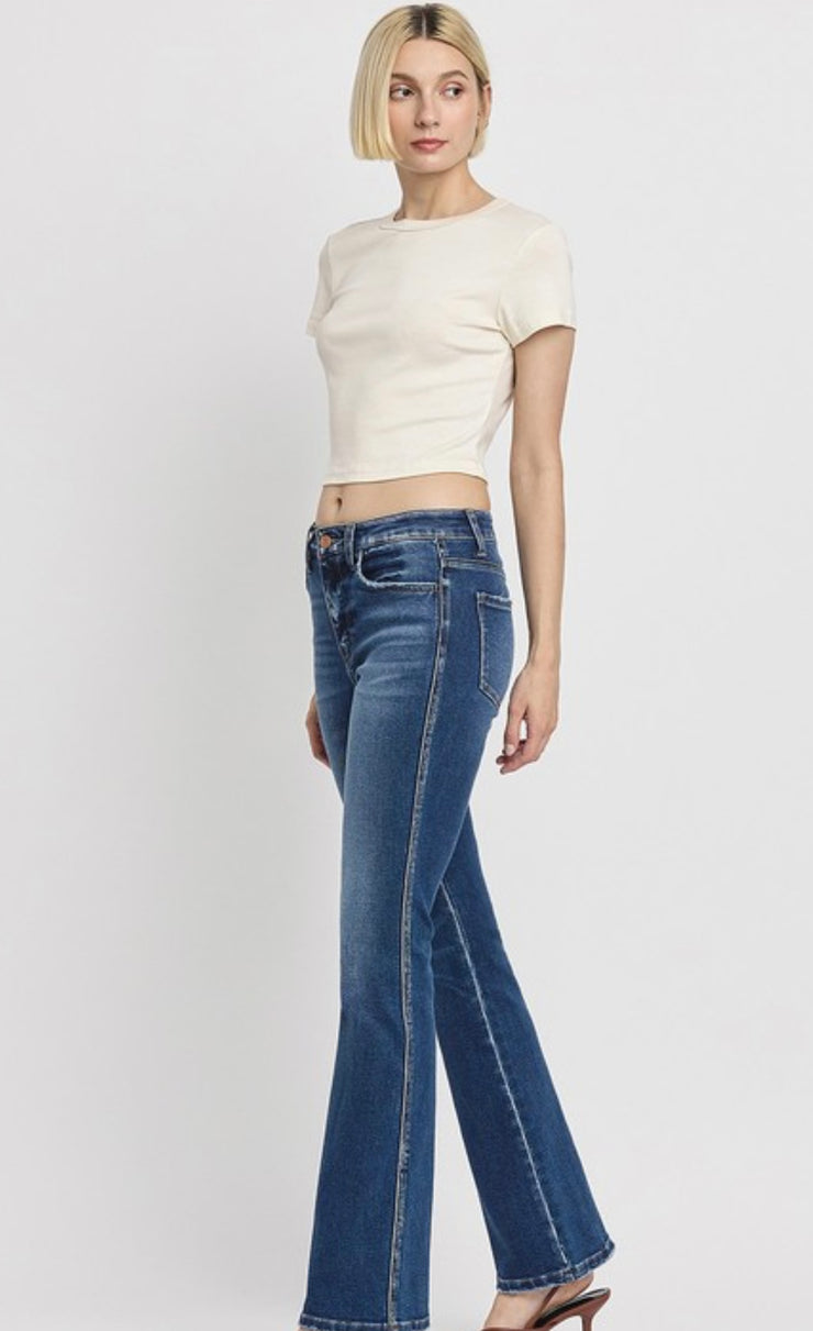 High Rise Bootcut Jeans