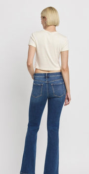 High Rise Bootcut Jeans