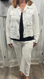 Light Weight Cotton Summer Jacket- Available in 4 Colors!