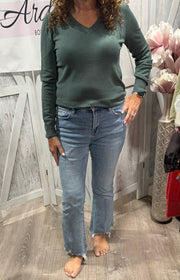 Classic V Neck Knit Sweater- Available in 3 Colors!