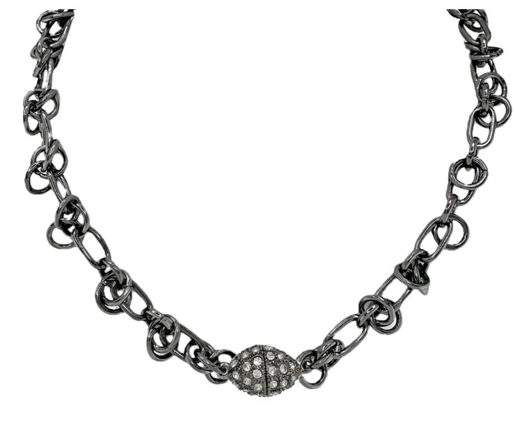 Minnie Barbed Wire Magnetic Necklace