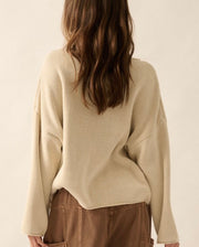 Solid Rib Knit Oversized Sweater- Available in 3 Colors!