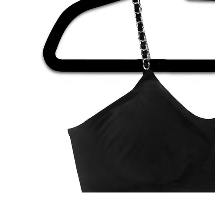 Strap-it's Chain Bra.. Choose From Silver/White  or Silver/Black