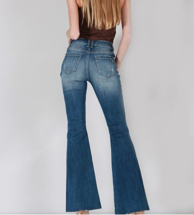 Special A Mid Rise Boot Cut With Destroy Jeans